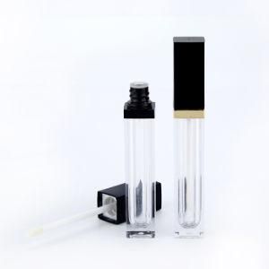 Good Price of Custom Logo Square Cosmetic Pet Gold Lipstick Tube