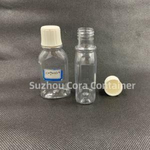 93ml Neck Size 24mm Pet Plastic Cosmetic Bottle with Screwing Cap