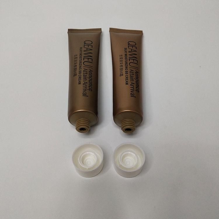 100ml Glossy Silkscreen Printing Cosmetic Plastic Tube for Face Wash Face Clean Hand Cream Packaging