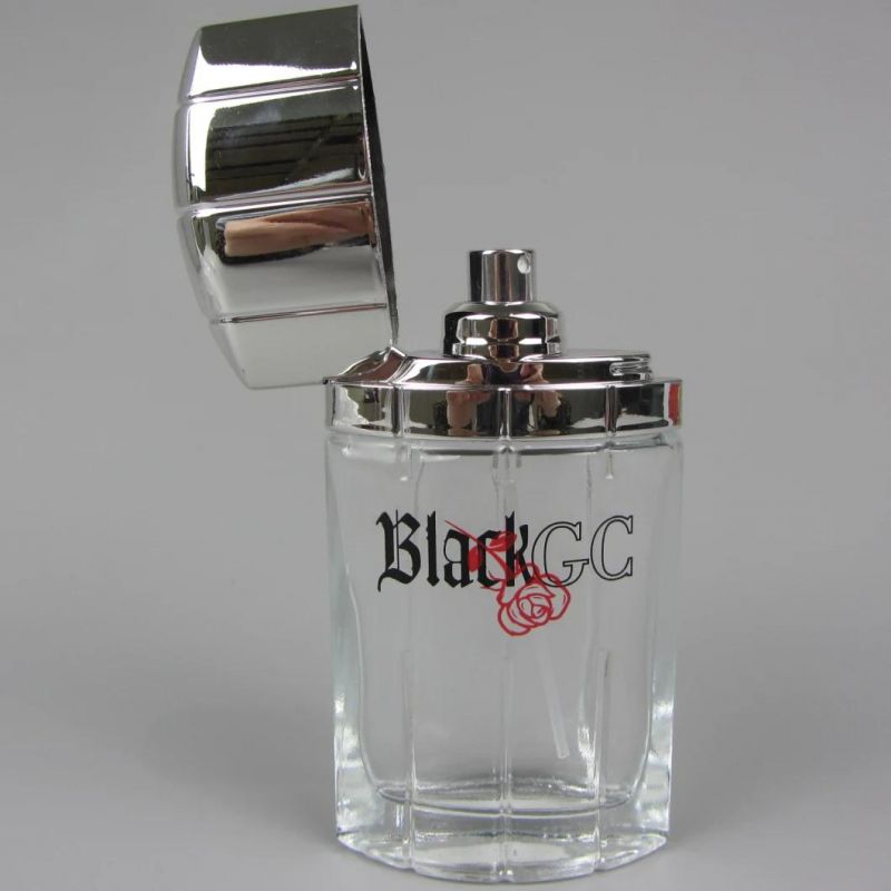 High Quality Black Glass Perfume Bottles 50ml 100ml