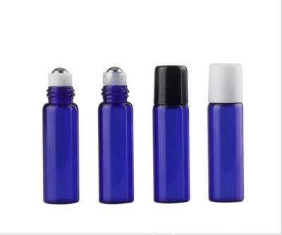 Dark Blue Glass Essential Oil Bottles Glass Lotion Bottle Sub Botting Mock up Cosmetic Container 3/5/10ml
