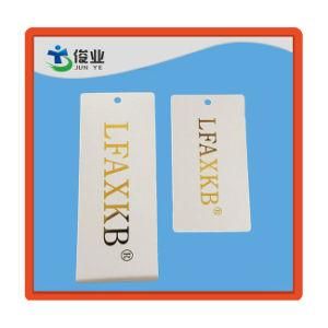 Glossy Sliver Famous Garment Hang Tags