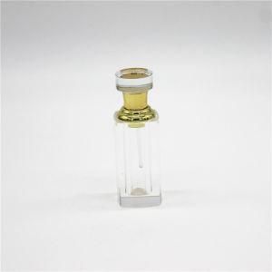 OEM Clear Arabian Attar Oud Oil Glass Bottle with Glass Stick