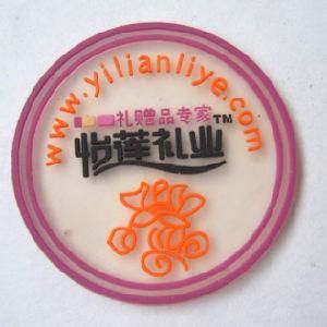 High Quality Plastic Promotional Soft 3D Silicon Label (LA-002)