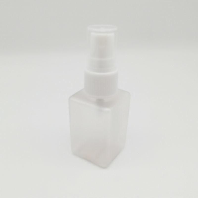 250ml Square Pet Plastic Bottle for Cosmetic Washing