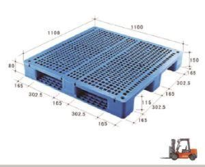 Widely Use Eco-Friendly HDPE Material Single Faced Plastic 1200 X 1200 Pallet