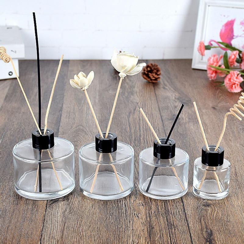 China Factory Ready Stock 10ml 20ml 30ml for Sale Perfume Glass Bottle Rattan Sticker Diffuser Reed Bottle for Car and Home Usage