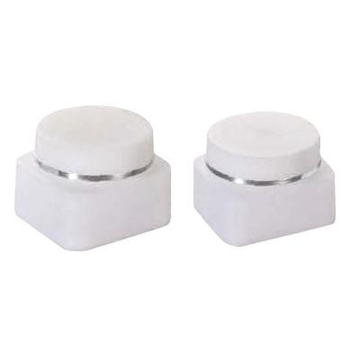 30g 50g Cream Plastic Square Plastic Jar