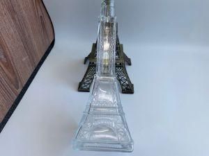 Clear Glass Wine Tower Bottle for Packing Vodka/Whisky/Spirits/Liquor Bottle