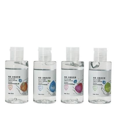 Wholesale 60ml Pet Plastic Bottles for Hand Sanitizer Packaging