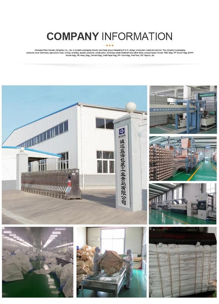 Coffee Bag 20kg Bottomer for Bottom Valve PP Woven Cement Bags