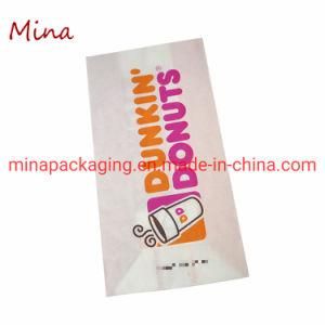 Bread Kraft Paper Bag Square Bottom Bag Takeaway Food Packing Bag