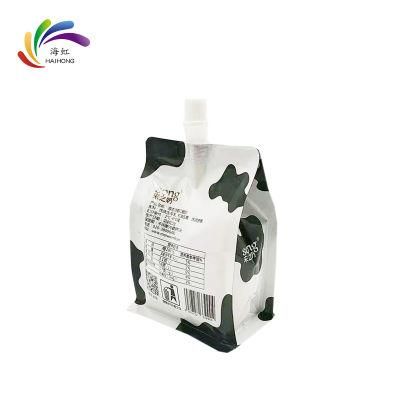 Plastic Stand up Bag Pouch with Spout for Juice Food Packaging