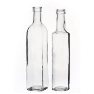 Compact and Portable Empty Clear Round Affordable Glass Beverage Bottle 350ml