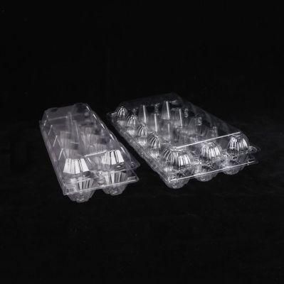 Transparent Blister Process Plastic Egg Tray Cartons