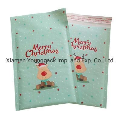 Promotional Custom Printed White Shock-Proof Poly Bubble Mailer Padded Envelope
