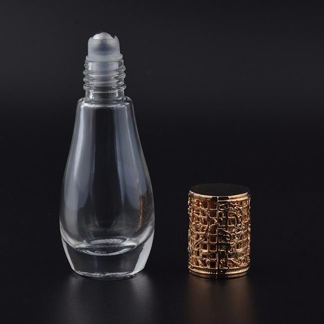 10ml Roll-on Perfume Bottle 10ml Amber Glass Roll on Bottle with Metal Roller Ball