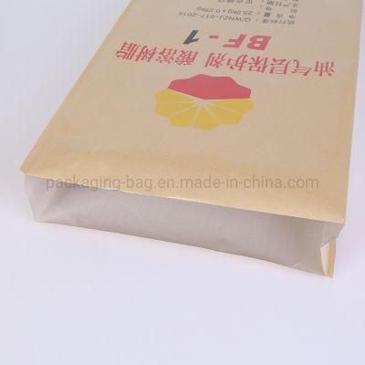 25kg Kraft Paper Bread Biodegradable Kraft Laminated White Paper Bag