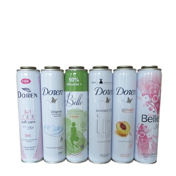 Factory Delivery Shipping Body Shaving Foam Hair Spray Tinplate Aerosol Tank