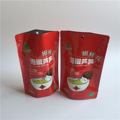Wholesale Leisure Snack Packaging Bag Custom Print Aluminum Foil Lamination Bag Self-Seal Stand-up Pouch