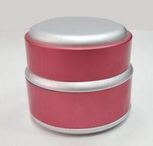 Plastic Jars with New Design Screw Cap Aluminum Jar, Cosmetic Packaging