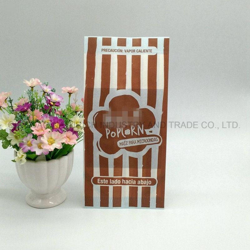 Full Color Printed Microwave Popcorn Bags Wholesale