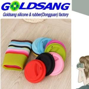 FDA Sealing-up and Leak-Proof Silicone Mug Cup Lid