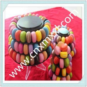 Macaron Display Tower Packaging with Printed