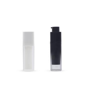 30ml Transparent Outer Plastic Cosmetic Packaging Double Wall Lotion Container.