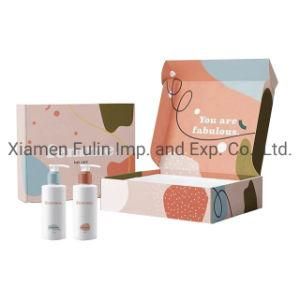 Customized Fancy Cosmetic Recycled Wholesale Cardboard Express Pink Mailer Box