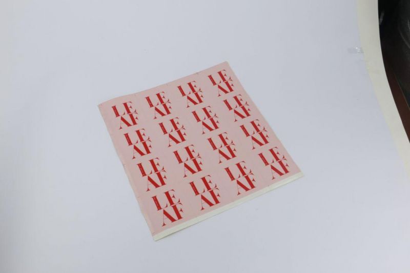 Custom High Quality Printed 80GSM Thin Paper Sticker