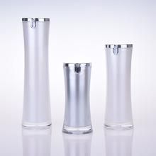 15ml 30ml 50ml White Acrylic Plastic Waist Airless Pump Bottle for Sale