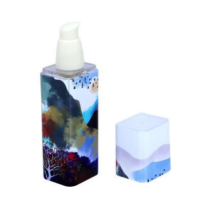 Square Facial Serum Bottle