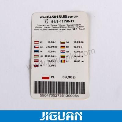 High Grade Cardboard Swing Tag and Blank Hang Tag