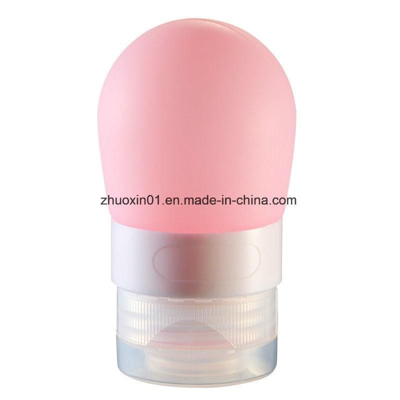 50ml Silicone Bottle with Flip Top Cap for Bb Cream