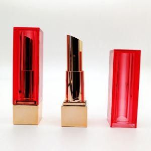 Private Label Custom Stick Square Plastic Lipstick Tube