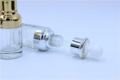 Glass Drop Bottle Aromatherapy Liquid Dropper for Essential Basic Oil Pipette Bottles Refillable 20-50ml High Quality