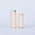 Cylinder Acrylic 30ml 15ml Airless Pump Lotion Plastic Bottle Gold