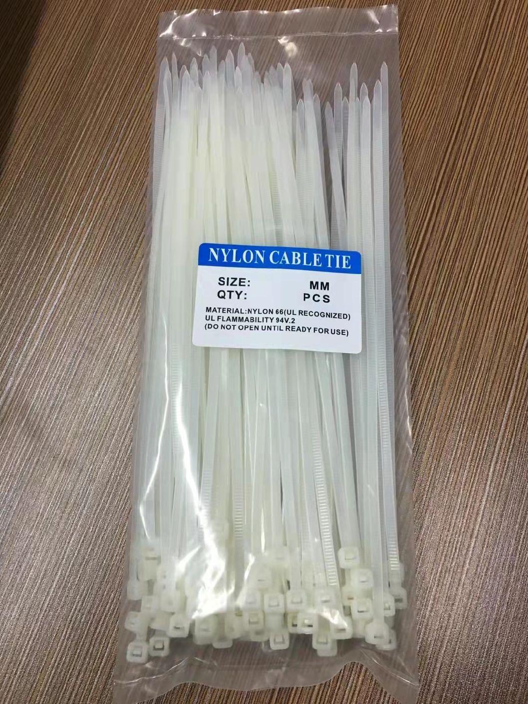 High Quality White and Black and Colorful Plastic Tie