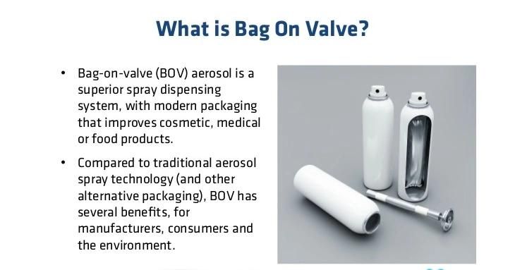 High Quality Aerosol Bag on Valve