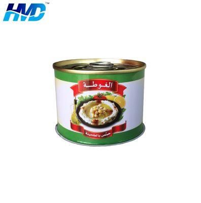 Food Grade Tinplate Metal Ring-Pull Empty Tuna Tin Cans
