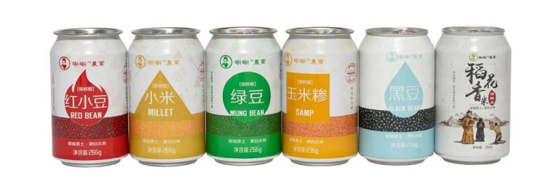 Standard 330ml Aluminum Beverage Cans with 202 Sot Can Ends