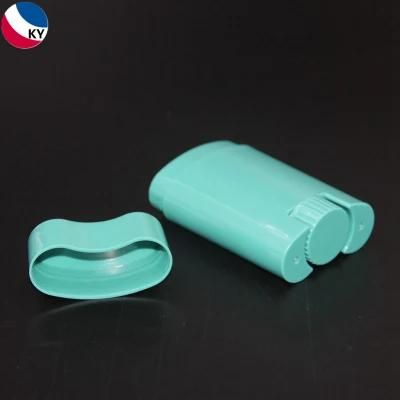 20ml Container Bottom Twist Cosmetic Push up 20g Green Deodorant Tube