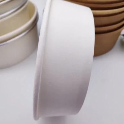 High Quality and Durable Food Grade Paper Food Bowl Salad Bowl Take out Container