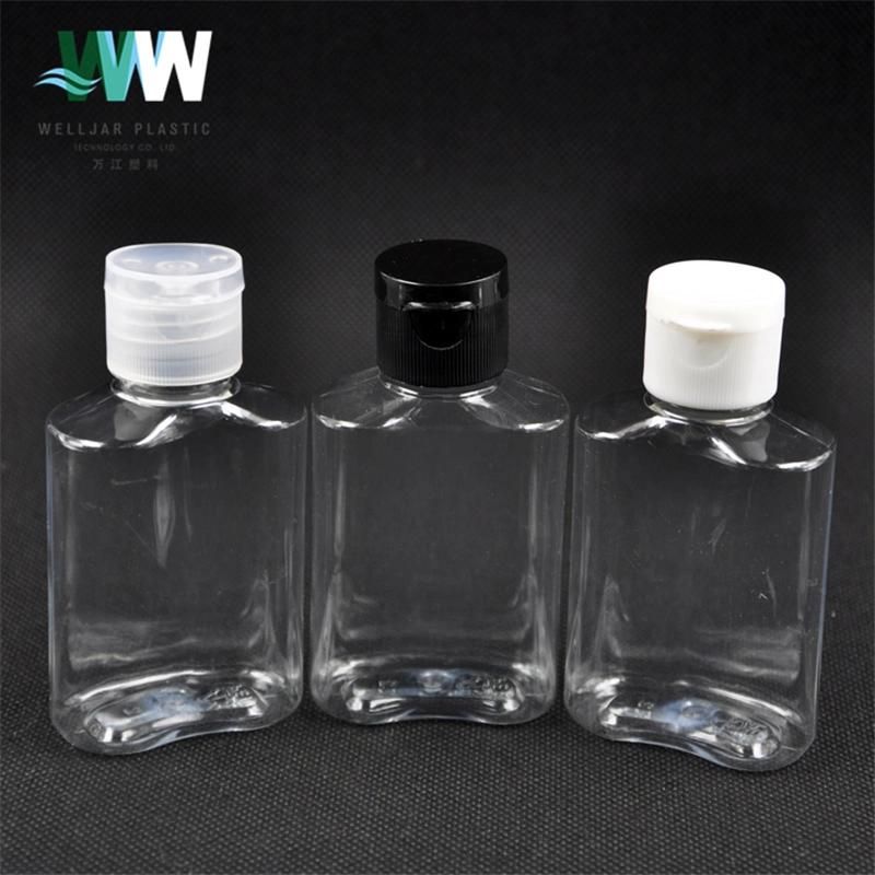 30ml Plastic Pet Empty Hexagonal Cosmetic Bottle