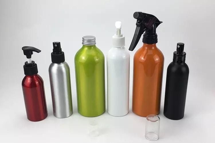 Eco Friendly Cosmetic Aluminum Bottle 10ml-1250ml