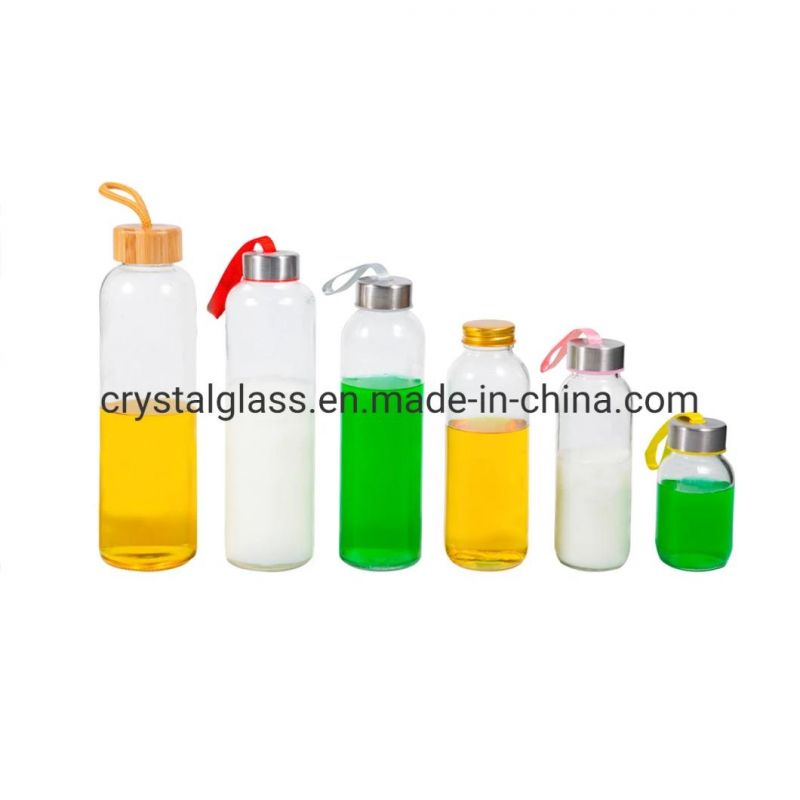 1000ml Water Drinks Glass Bottle with Screw Top 1L