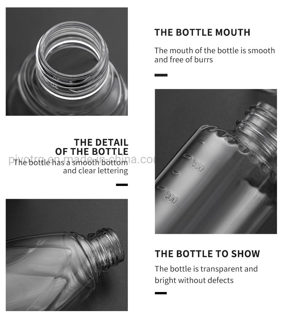 290ml Pet Food Grade Clear Plastic Drink Bottle Juice Jars Honey Bottle