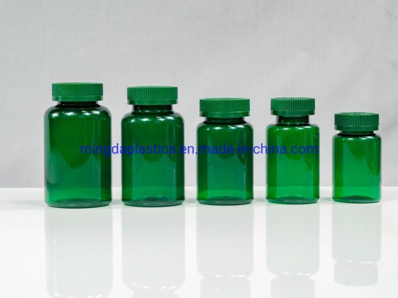 Capsule/Softgel Packaging Pet Food Grade Products Plastic PCR Bottle Wholesale 250ml with Clild Resistant Cap