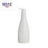 Wholesale White HDPE Shampoo Bottles Empty Plastic Body Milk Bottle with Pump